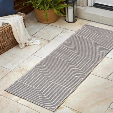 Odense Minimalist Angle Geometric Area Rug